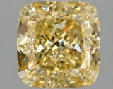 2.12 ctw. VVS2 IGI Certified Cushion Q Cut Loose Diamond (LAB GROWN)