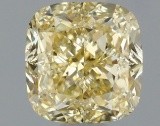 1.06 ctw. VS1 IGI Certified Cushion Q Cut Loose Diamond (LAB GROWN)