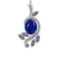 49.08 Ctw SI1/SI2 Tanzanite and Diamond 14k white Gold Pandant (ALL DIAMOND ARE LAB GROWN) ( (ALL DI