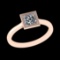 0.75 Ctw VS/SI1 Diamond 10k Rose Gold Solitaire Ring (ALL DIAMOND ARE LAB GROWN) (ALL DIAMOND ARE LA