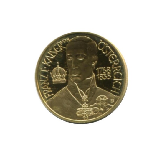Austria 500 schilling gold PF 1994 Congress of Vienna