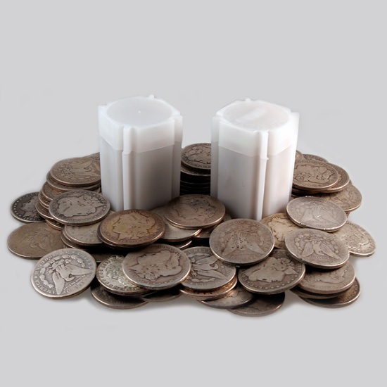 Circulated Peace and/or Morgan Silver Dollar (Cull) 1000pcs