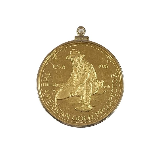1oz Gold 1976 Engelhard Prospector Ex Jewelry .999