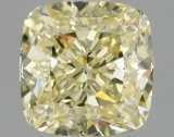 1.05 ctw. VS1 IGI Certified Cushion Q Cut Loose Diamond (LAB GROWN)