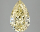 3.1 ctw. VS1 IGI Certified Pear Cut Loose Diamond (LAB GROWN)