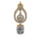 6.87 Ctw VS/SI1 Diamond Prong Set 14K Yellow Gold Pandant (ALL DIAMOND ARE LAB GROWN) (ALL DIAMOND A