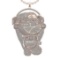 11.44 Ctw VS/SI1 Diamond 14K Rose Gold Hip Hop Style Necklace