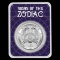 2021 Tokelau 1 oz Silver Zodiac Series: Cancer BU (In Holder)