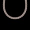 2.82 CtwVS/SI1 Diamond Prong Set 14K Rose Gold Necklace (ALL DIAMOND ARE LAB GROWN )