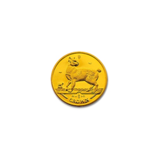 Isle of Man Gold Cat 25th Ounce 1994