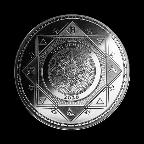 2020 Tokelau 1 oz Silver $5 Vivat Humanitas