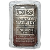 Johnson Matthey 5oz Silver Bar