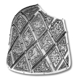 2023 South Korea 2 oz shield trellised targe silver stacker