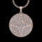 5.80 Ctw VS/SI1 Diamond 14 K Rose Gold Necklace(ALL DIAMOND ARE LAB GROWN )