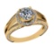 1.50 Ctw VS/SI1 Diamond 14K Yellow Gold Engagement Ring (ALL DIAMOND ARE LAB GROWN )