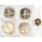 China 5 Piece Gold and Silver Set 1990 11th Asian Games Set #2