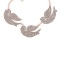4.80 Ctw VS/SI1 Diamond 14K Rose Gold Birds Bracelet