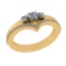 0.60 Ctw VS/SI1 Diamond 14k Yellow Gold Engagement Ring (ALL DIAMOND ARE LAB GROWN)