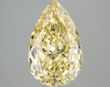 4.1 ctw. VS1 IGI Certified Pear Cut Loose Diamond (LAB GROWN)