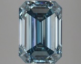 5.21 ctw. VS1 IGI Certified Emerald Cut Loose Diamond (LAB GROWN)