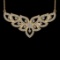 2.43 Ctw VS/SI1 Diamond 10K Yellow Gold Pandant (ALL DIAMOND ARE LAB GROWN ) (ALL DIAMOND ARE LAB GR