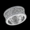 1.41 Ctw VS/SI1 Diamond 10K white Gold Eternity Ring (ALL DIAMOND ARE LAB GROWN ) (ALL DIAMOND ARE L