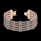 20.06 CtwVS/SI1 Diamond 14K Rose Gold Bracelet (ALL DIAMOND ARE LAB GROWN )