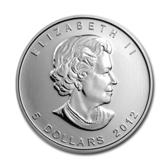 2012 Silver Maple Leaf 1 oz Uncirculated
