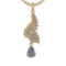 2.52 Ctw SI2/SI1 Diamond 14K Yellow Gold Pendant (ALL DIAMOND ARE LAB GROWN
