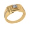 0.54 Ctw VS/SI1 Diamond 10K Yellow Gold Engagement Ring (ALL DIAMOND ARE LA