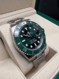USED SUBMARINER 'HULK' 40MM COMES WITH BOX AND PAPERS
