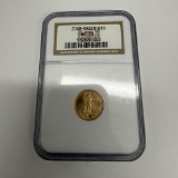 2003 Gold Eagle $5 NGC Certified MS70