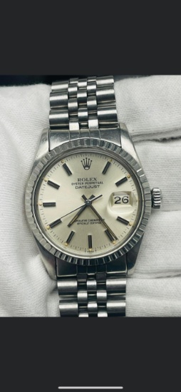 USED 36MM ROLEX DATEJUST REF 16030 IN EXCELLENT CONDITION COMES WITH BOX &