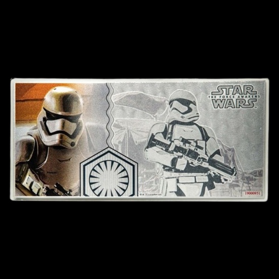 2019 5 g Silver $1 Note Star Wars The Force Awakens: Stormtrooper