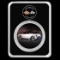 Corvette (1953) White 1 oz Colorized Silver w/ TEP