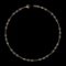 0.90 Ctw VS/SI1 Diamond 14K Yellow Gold Yard Necklace (ALL DIAMOND ARE LAB