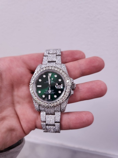 Custom Full Diamond Hulk comes with Box & Appraisal