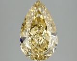 3.1 ctw. VVS2 IGI Certified Pear Cut Loose Diamond (LAB GROWN)