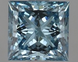 1.24 ctw. VVS2 IGI Certified Princess Cut Loose Diamond (LAB GROWN)