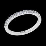 0.36 Ctw VS/SI1 Diamond 10k White Gold Eternity Band Ring (ALL DIAMOND ARE
