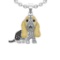 1.55 Ctw VS/SI1 Treated Fancy Black,Yellow, Diamond 14K White Gold Hip Hop