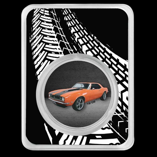 Chevrolet Camaro 1 oz Colorized Silver (in TEP)
