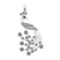 3.67 Ctw VS/SI1 Treated fancy black diamond Prong Set 14k white Gold Pandan