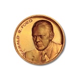 1974 Official Gerald R. Ford Presidential Inaugural Medal 18 Karat Gold