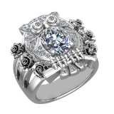 2.96 Ctw VS.SI1 (ALL DIAMOND ARE LAB GROWN ) Diamond 14k white Gold Engagem