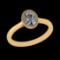 0.75 Ctw VS/SI1 Diamond 10k Yellow Gold Solitaire Ring (ALL DIAMOND ARE LAB