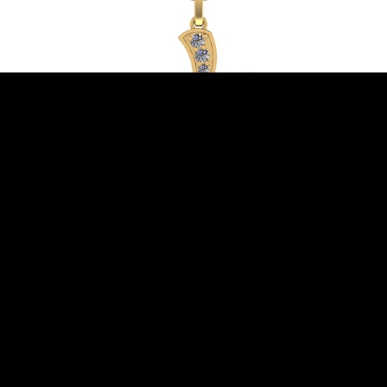 49.08 Ctw SI1/SI2 Tanzanite and Diamond 14k Yellow Gold Pandant (ALL DIAMON