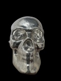 10 oz Hand Poured Silver Skull - Limited Edition
