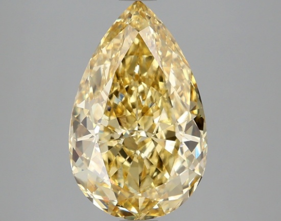 4.1 ctw. VS1 IGI Certified Pear Cut Loose Diamond (LAB GROWN)