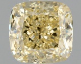 1.47 ctw. VS2 IGI Certified Cushion Q Cut Loose Diamond (LAB GROWN)